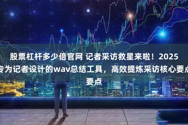 股票杠杆多少倍官网 记者采访救星来啦！2025专为记者设计的wav总结工具，高效提炼采访核心要点